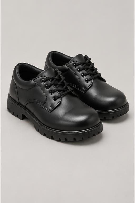 Boys' Sturdy Lace-Up School Shoes