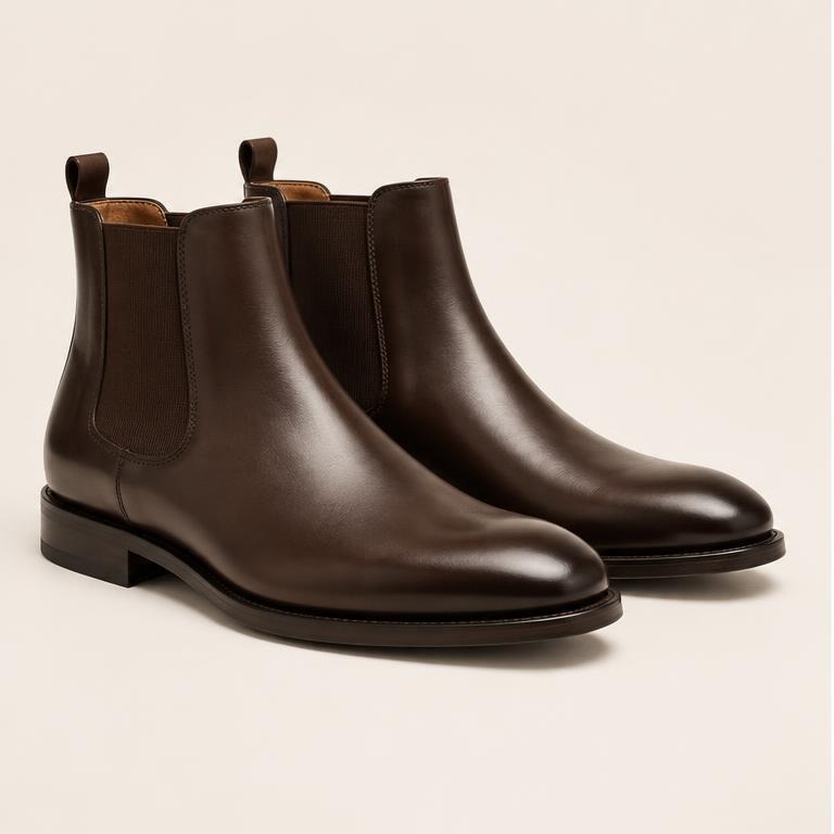 Men's Leather Chelsea Boots
