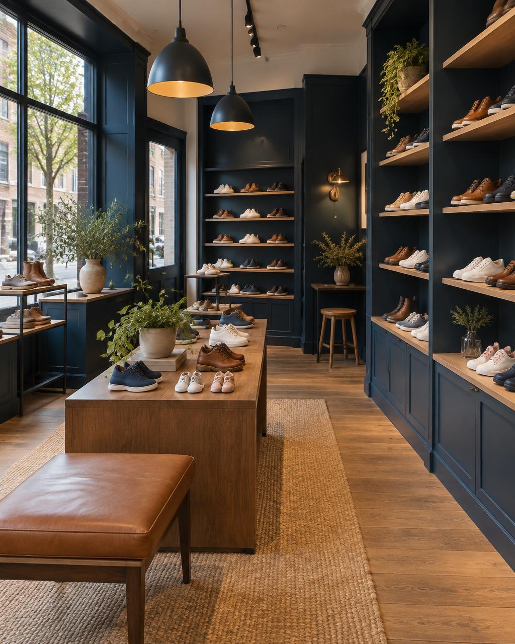 A.F Elite Shoes shop interior
